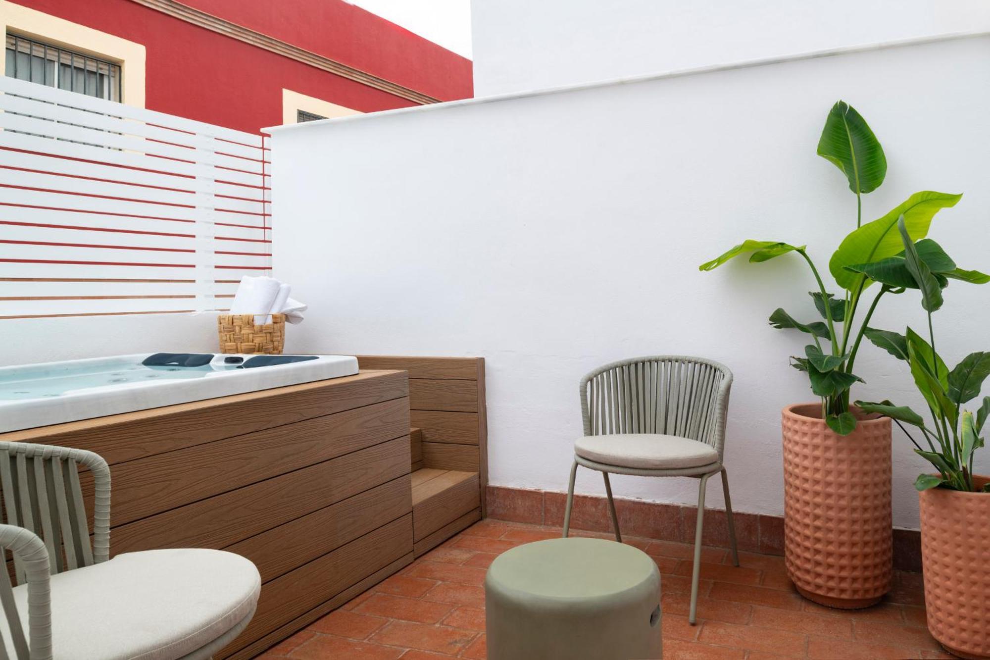 Magno Apartments Santa Clara - Private Terraces With Jacuzzi Sevilla Exteriör bild