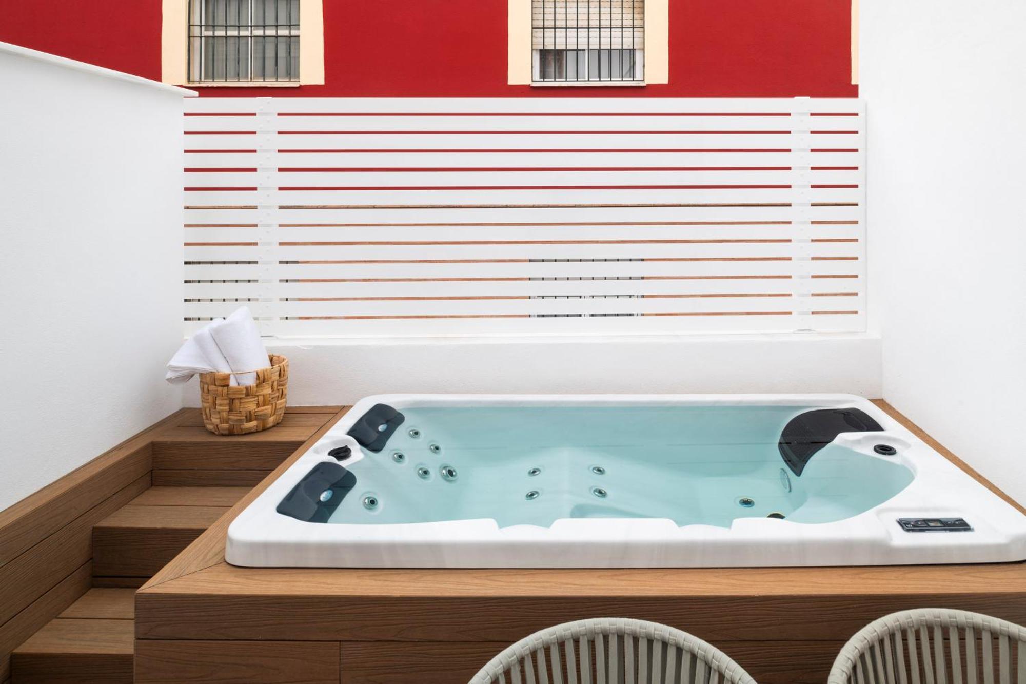 Magno Apartments Santa Clara - Private Terraces With Jacuzzi Sevilla Exteriör bild